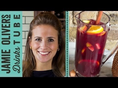 Amelia's Summer Sangria with Jamie Oliver's Drinks Tube